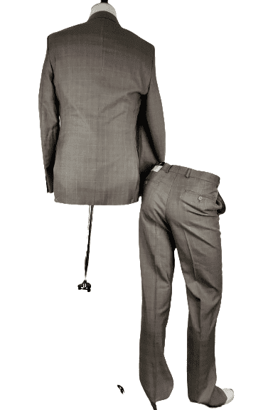 Beverly Hills Polo Club men's taupe 2 pc suit size 38R/31 - Solé Resale Boutique thrift