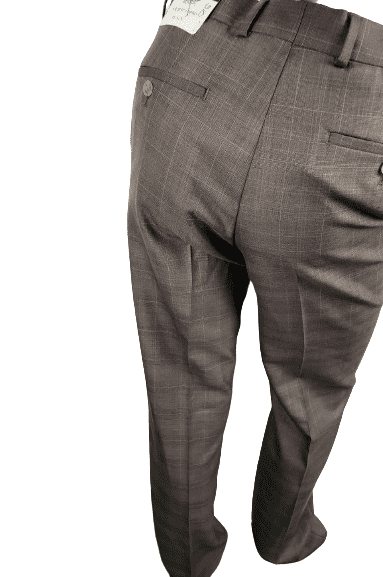 Beverly Hills Polo Club men's taupe 2 pc suit size 38R/31 - Solé Resale Boutique thrift