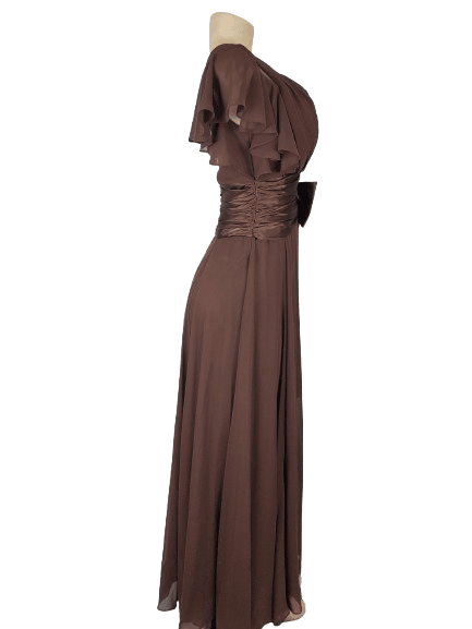 Xscape women's brown dress size 6 - Solé Resale Boutique thrift