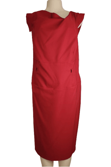 S.L. Fashions women's ruby red dress size 18W - Solé Resale Boutique thrift