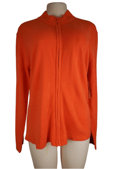 Sherry Taylor women's orange sweater size 2X - Solé Resale Boutique thrift