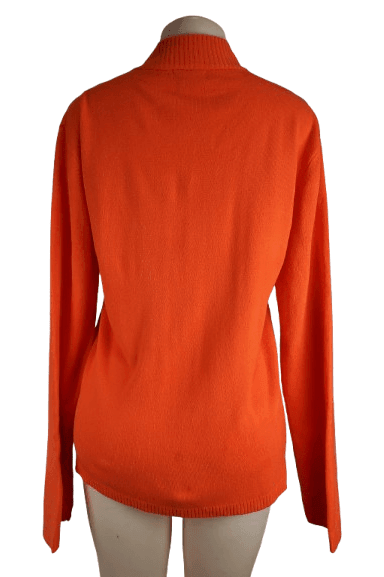 Sherry Taylor women's orange sweater size 2X - Solé Resale Boutique thrift