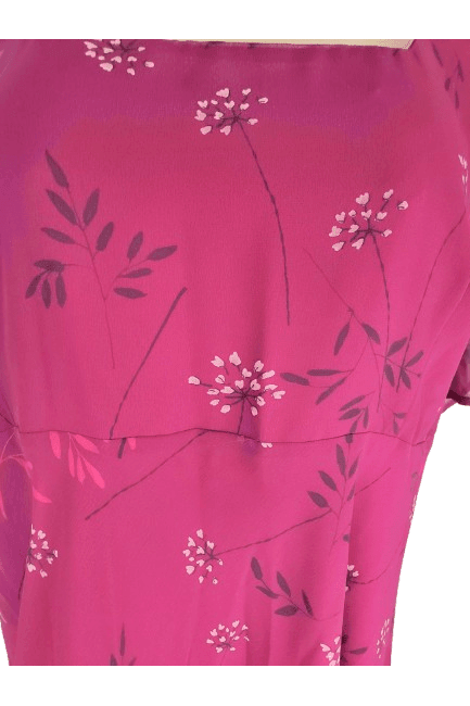 Venezia women's purple floral dress size 28 - Solé Resale Boutique thrift