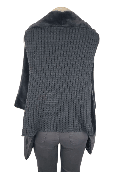 Nordstrom Rack women's black vest size OS - Solé Resale Boutique thrift