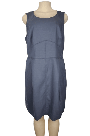 J. Crew women's RBL (gray) dress size 16 - Solé Resale Boutique thrift