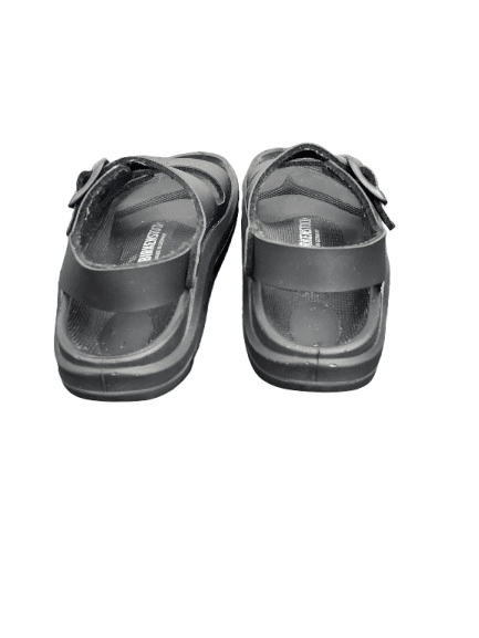 Birkenstock Milano Eva Kids Black Slingback Sandals size 28 US 10 - Solé Resale Boutique thrift
