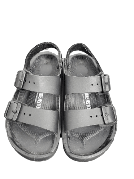 Birkenstock Milano Eva Kids Black Slingback Sandals size 28 US 10