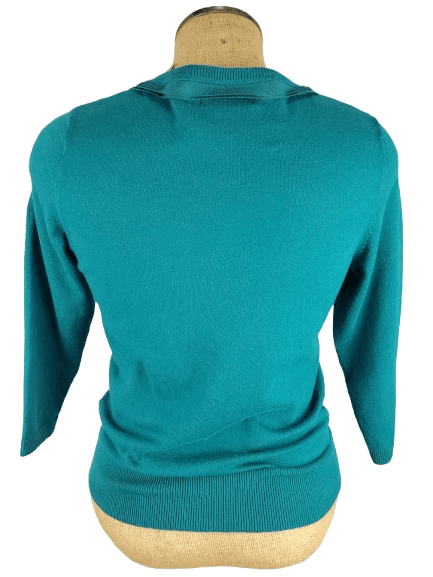 The Limited women's green button sweater size M - Solé Resale Boutique thrift