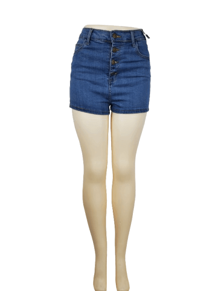 Akira women's blue jean mini shorts size M - Solé Resale Boutique thrift