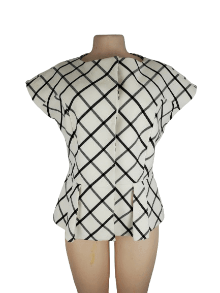 The Limited women's black and white jacket size M - Solé Resale Boutique thrift