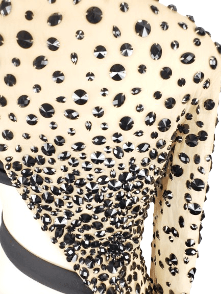 Sherri Hill women's black and nude long dress size 12 - Solé Resale Boutique thrift