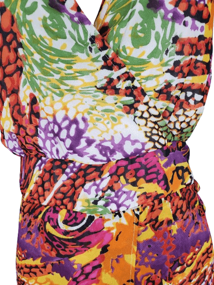 Ashro women's multi color dress size 16W - Solé Resale Boutique thrift