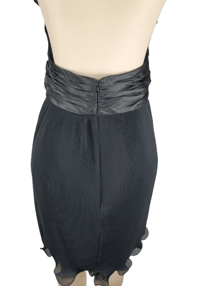 Calvin Klein women's black halter dress size 12 - Solé Resale Boutique thrift