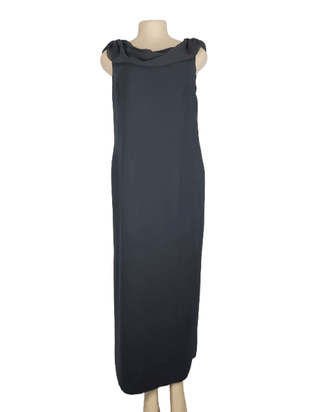 Robbie Bee women's black long dress size 14 - Solé Resale Boutique thrift