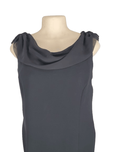 Robbie Bee women's black long dress size 14 - Solé Resale Boutique thrift