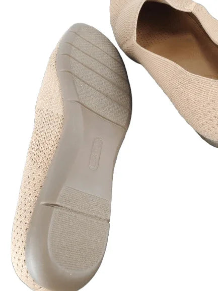 Comfortview women's tan slip on shoes size 11M - Solé Resale Boutique thrift