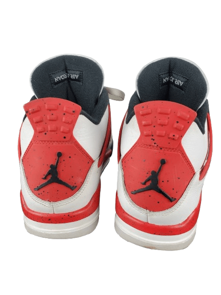 Air Jordan 4 Retro men's Red Cement DH6927-161 sneakers size 10