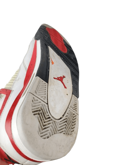 Air Jordan 4 Retro men's Red Cement DH6927-161 sneakers size 10