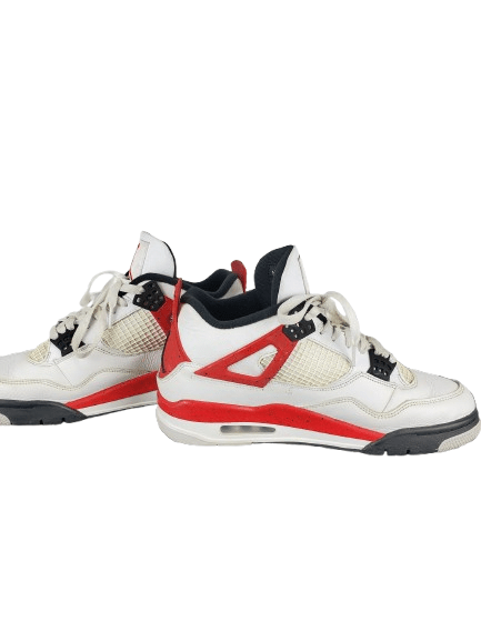 Air Jordan 4 Retro men's Red Cement DH6927-161 sneakers size 10