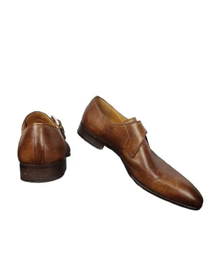 Magnanni men's cognac loafers size 10.5 - Solé Resale Boutique thrift