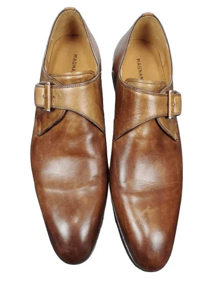 Magnanni men's cognac loafers size 10.5 - Solé Resale Boutique thrift