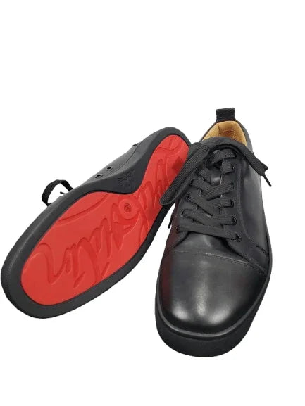 A1 Christian Louboutin replica men's black sneakers size 44