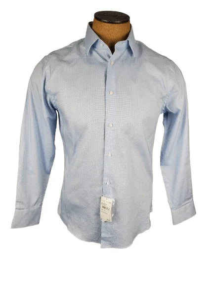 Nordstrom Rack men's blue button shirt size 15.5 32/33 - Solé Resale Boutique thrift