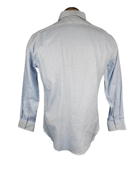 Nordstrom Rack men's blue button shirt size 15.5 32/33 - Solé Resale Boutique thrift