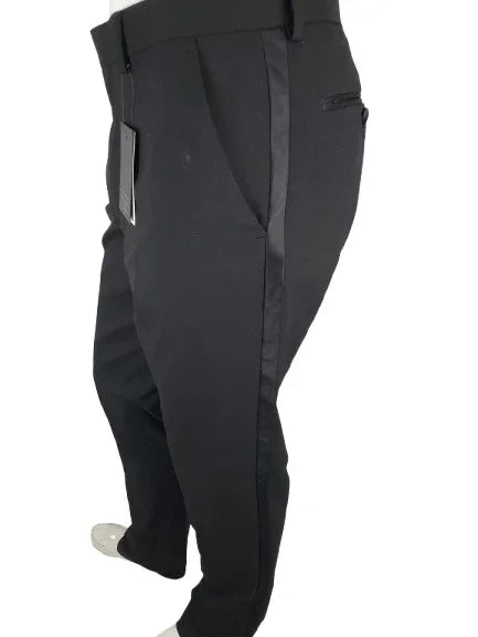 Black pants on a white background
