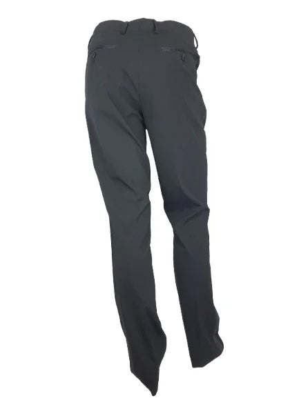 Dark gray pants on a white background