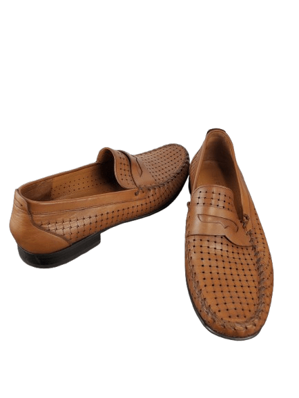 Sarar men's brown penny loafers size 9.5