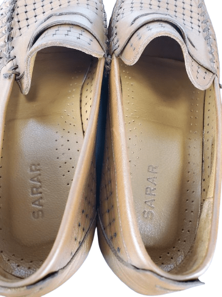 Sarar men's brown penny loafers size 9.5