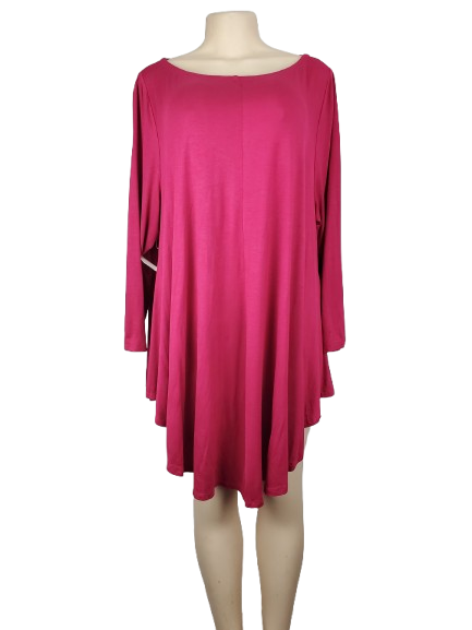Roman's women's pink dress size L, 18/20