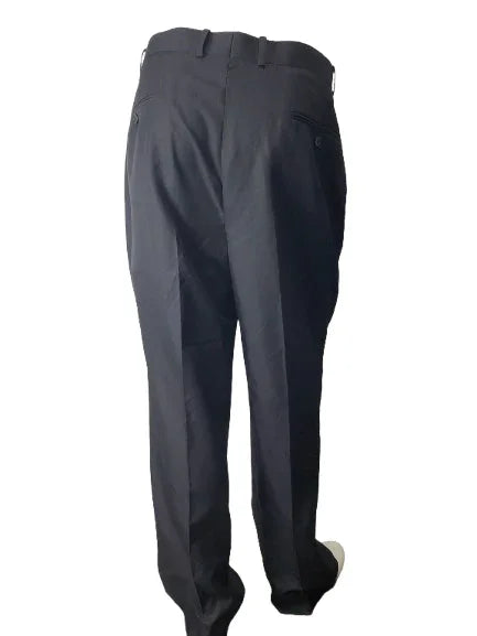 black pants on a white background