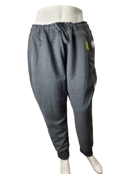 Tek Gear women's jogging pants in black or gray size 3X