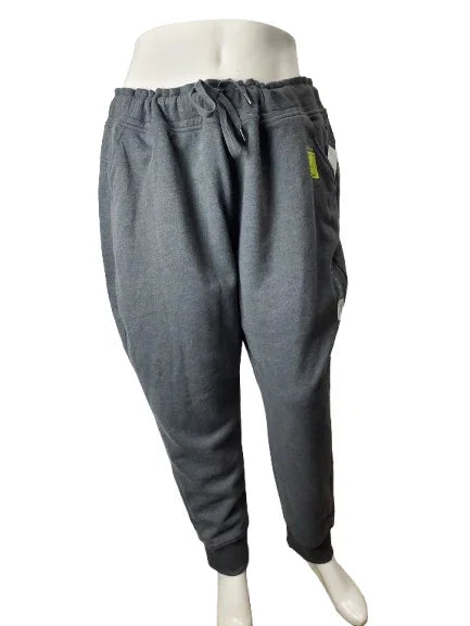 Tek Gear women's jogging pants in black or gray size 3X
