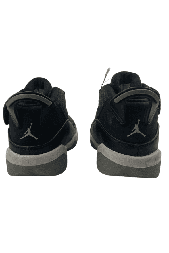 Air Jordan unisex toddler black and gray sneakers size 7C - Solé Resale Boutique thrift