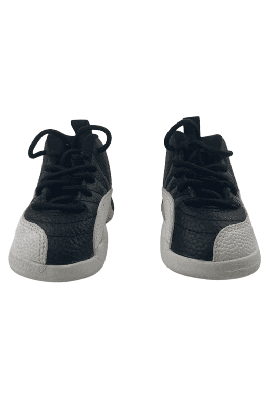 Air Jordan unisex kids black and white high top sneakers size 4C - Solé Resale Boutique thrift