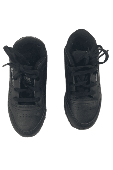 Reebok unisex toddler black sneakers size 9 - Solé Resale Boutique thrift