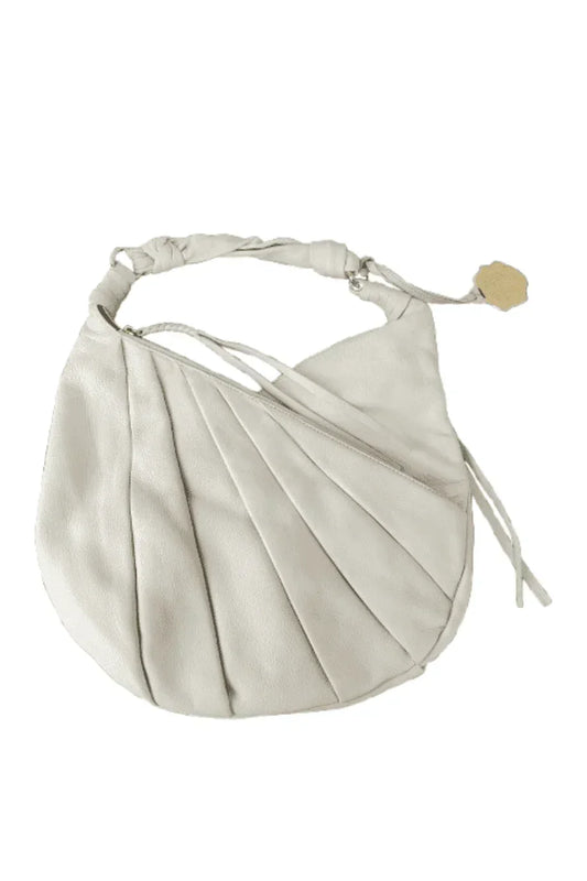 Vince Camuto women's ivory double zipper handbag - Solé Resale Boutique thrift