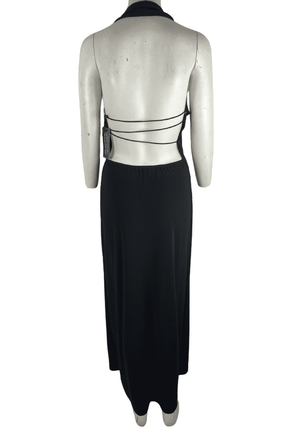 Blondie Nites women's black long dress size 9 - Solé Resale Boutique thrift