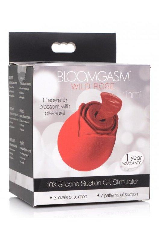 Bloomgasm Wild Rose 10X Silicone Clit Stimulator - Solé Resale Boutique thrift