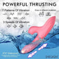 Candy-Thrust Silicone Thrusting and Sucking Rabbit Vibrator - Solé Resale Boutique thrift