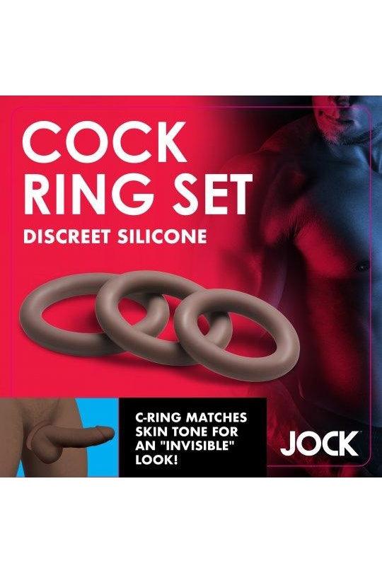 Discreet Silicone Cock Ring Set - Dark - Solé Resale Boutique thrift