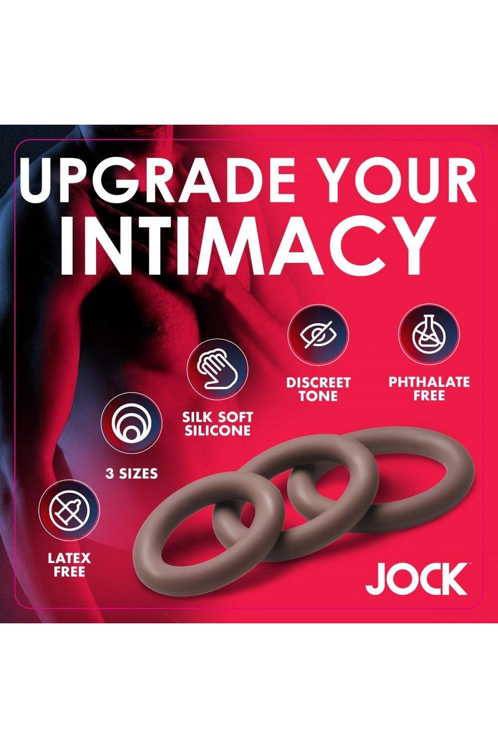 Discreet Silicone Cock Ring Set - Dark - Solé Resale Boutique thrift