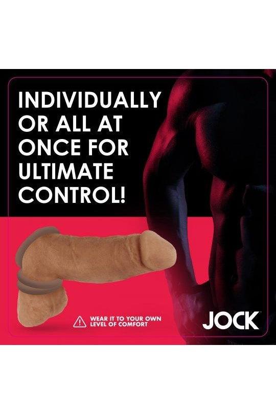 Discreet Silicone Cock Ring Set - Dark - Solé Resale Boutique thrift