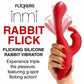 Flicking Silicone Rabbit Vibrator - Solé Resale Boutique thrift