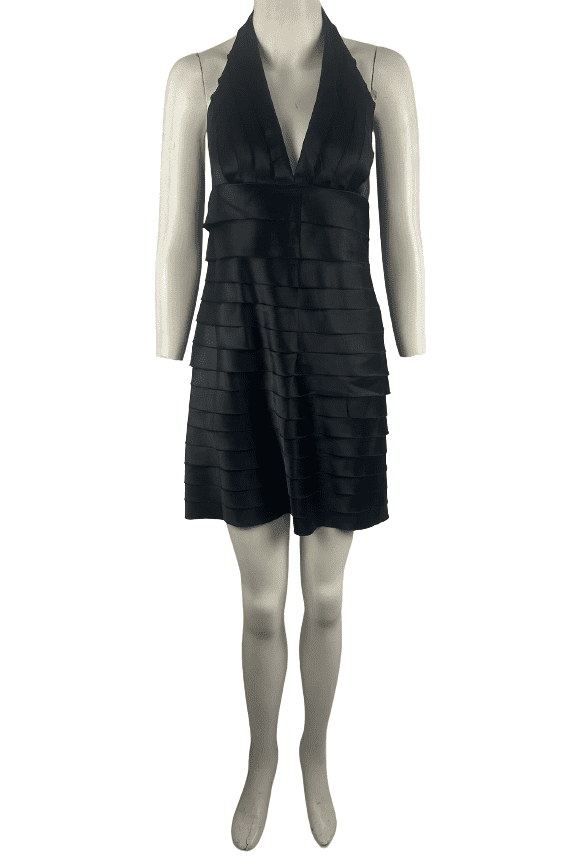 Twenty One women's black halter dress size M - Solé Resale Boutique thrift