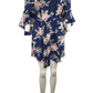 Ace Snug women's blue multicolor floral dress size M - Solé Resale Boutique thrift