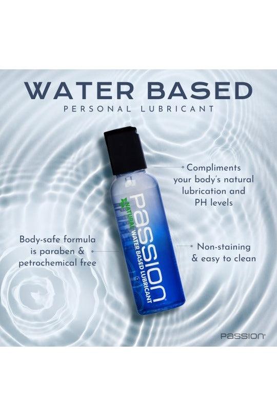Passion Natural Water-Based Lubricant - 8 oz - Solé Resale Boutique thrift